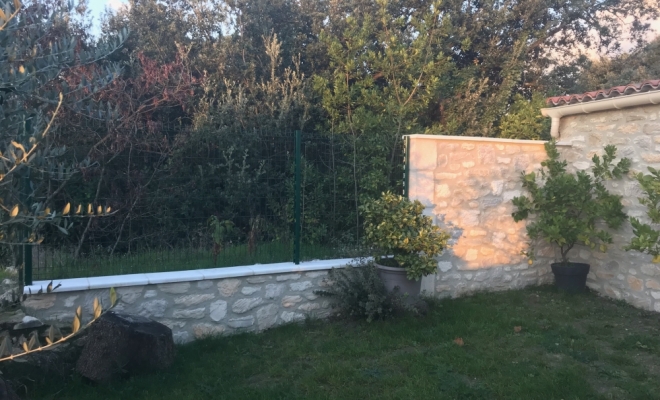 Réalisation d'une façade à la chaux Vendargues, Lunel, La Façon d'Antoine