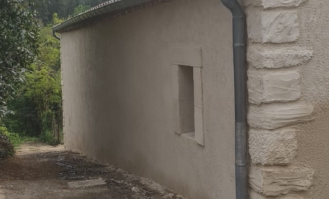 Rénovation d'une maison dans la ville de Alès à la chaux, Lunel, La Façon d'Antoine